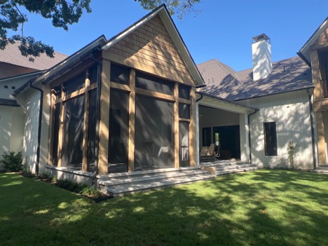 screened porch details